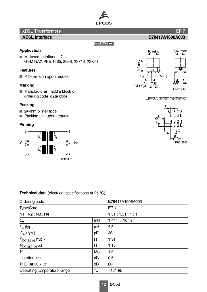 B78417A1698A003_1216351.PDF Datasheet