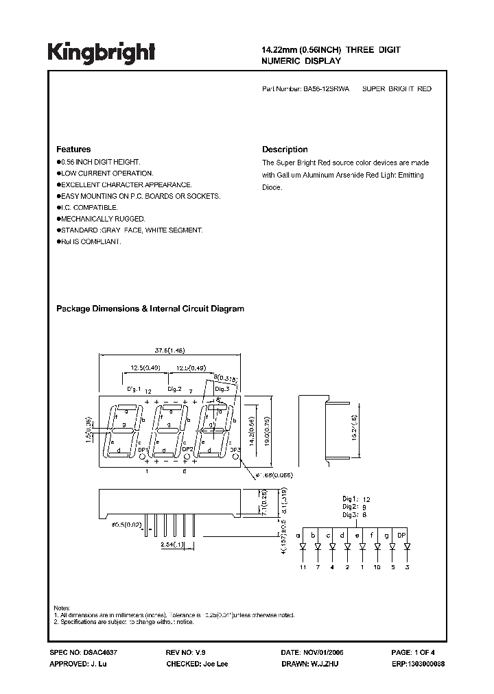 BA56-12SRWA_1216739.PDF Datasheet Download --- IC-ON-LINE