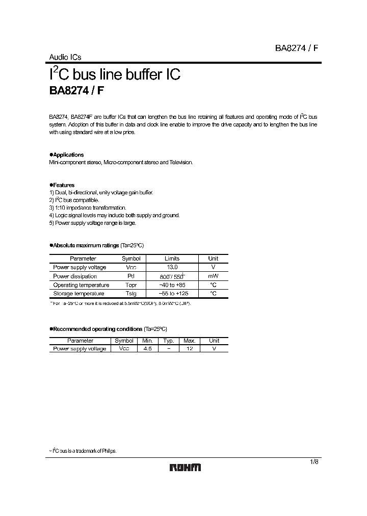 BA8274_1111769.PDF Datasheet
