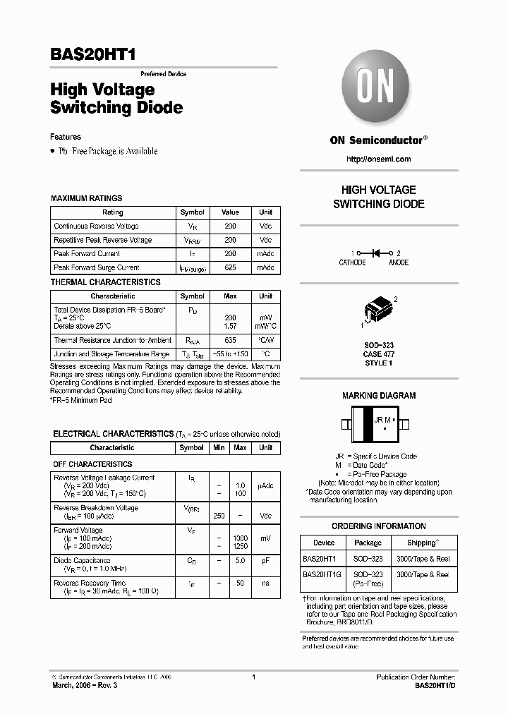 BAS20HT1_1107178.PDF Datasheet