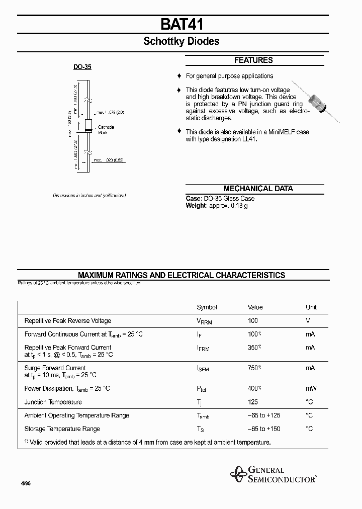 BAT41_1187715.PDF Datasheet