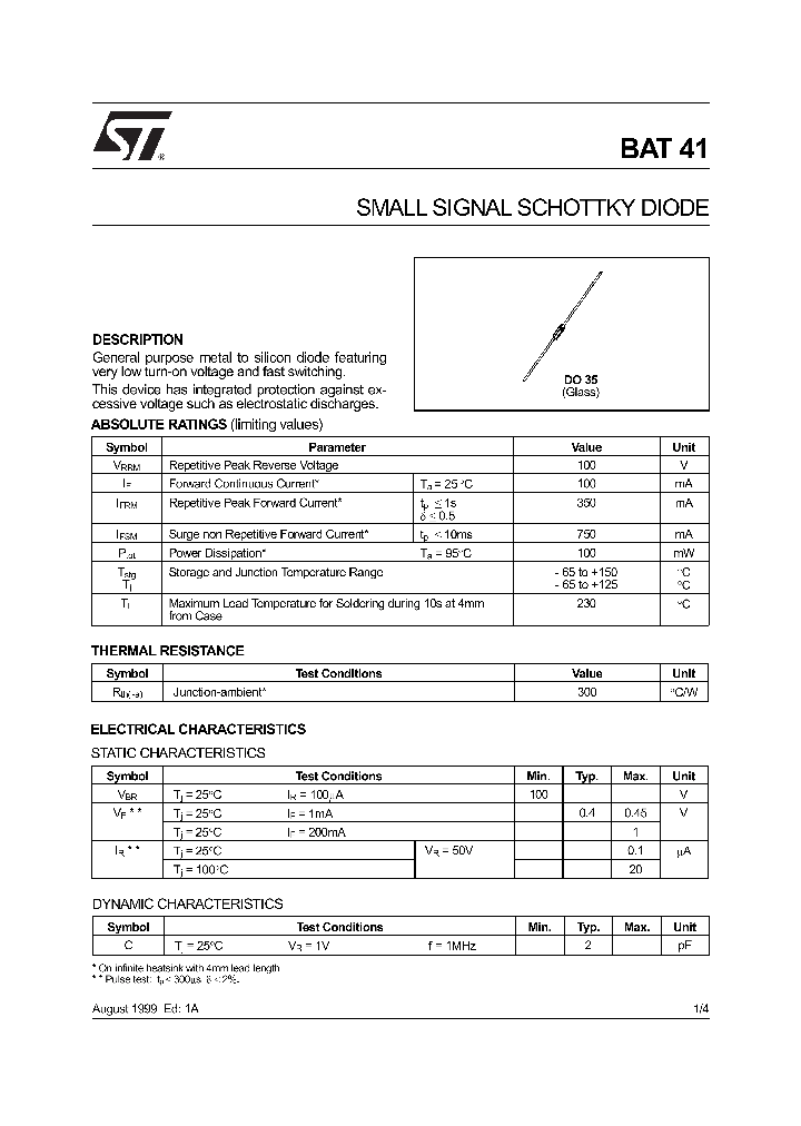 BAT41_1217326.PDF Datasheet