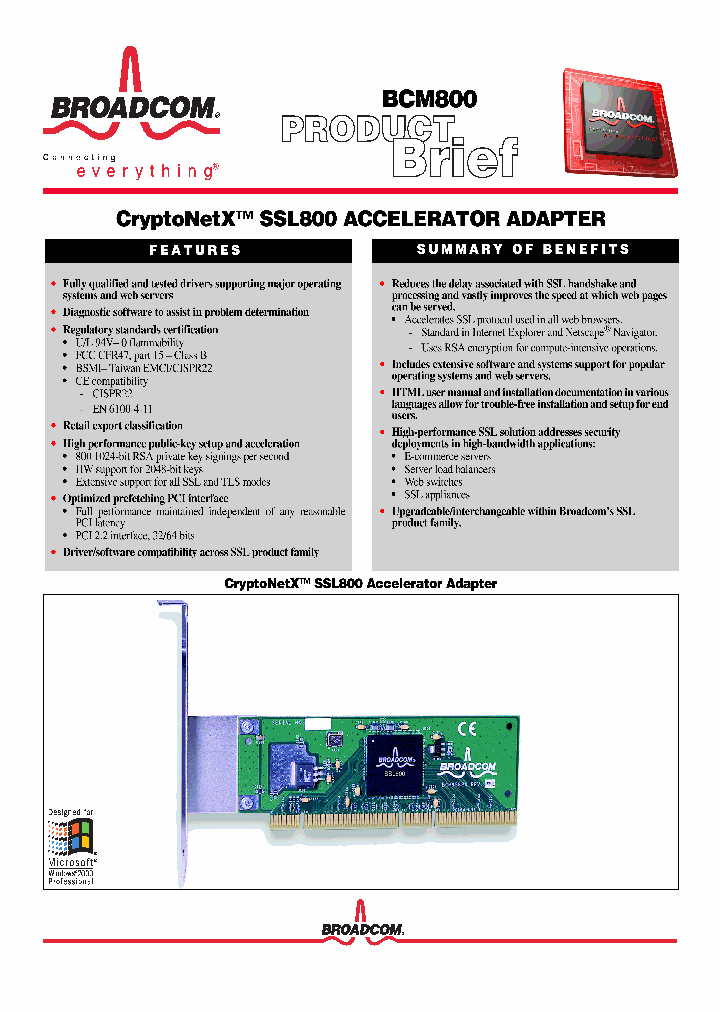 BCM800_1099919.PDF Datasheet