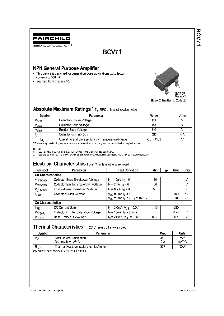 BCV71_1032600.PDF Datasheet