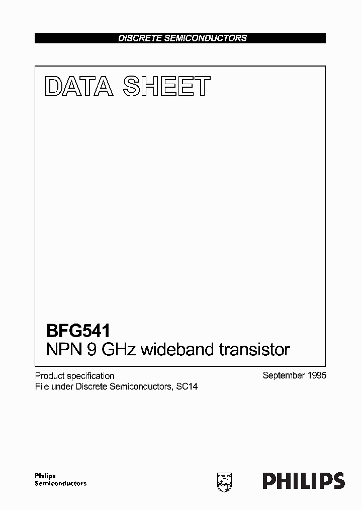 BFG541_1120047.PDF Datasheet