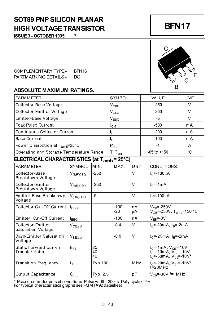 BFN17_1219179.PDF Datasheet Download
