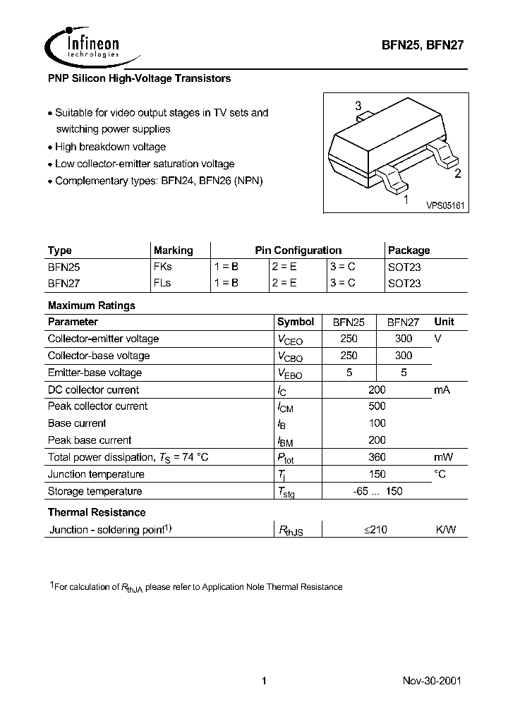 BFN25_1044600.PDF Datasheet