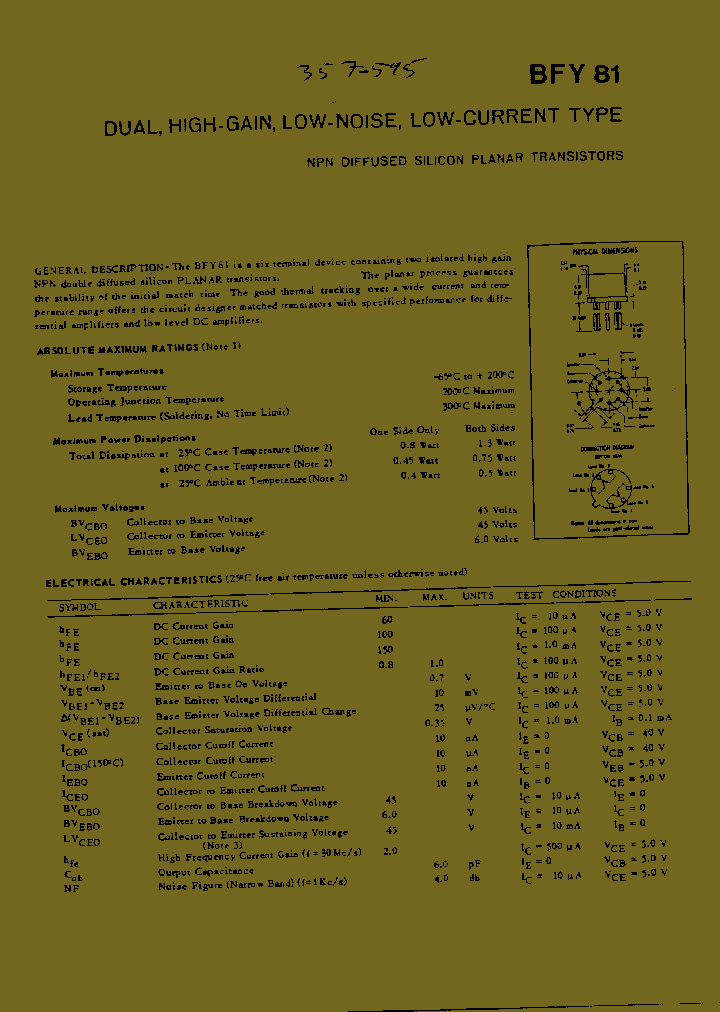 BFY81_1037169.PDF Datasheet