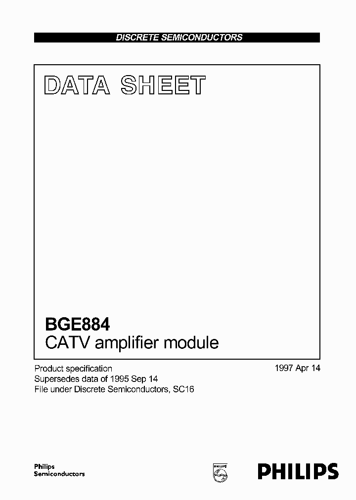 BGE884_1219396.PDF Datasheet