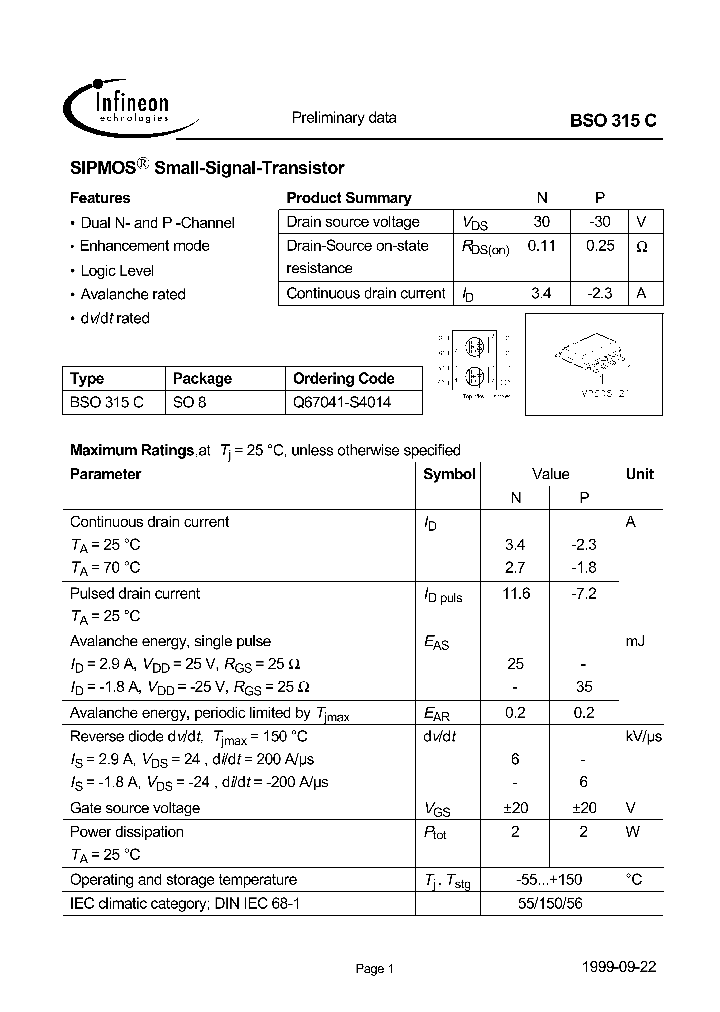 BSO315C_1049738.PDF Datasheet