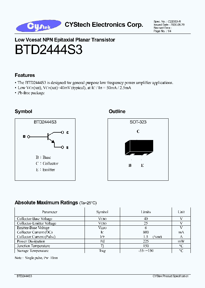 BTD2444S3_1221256.PDF Datasheet