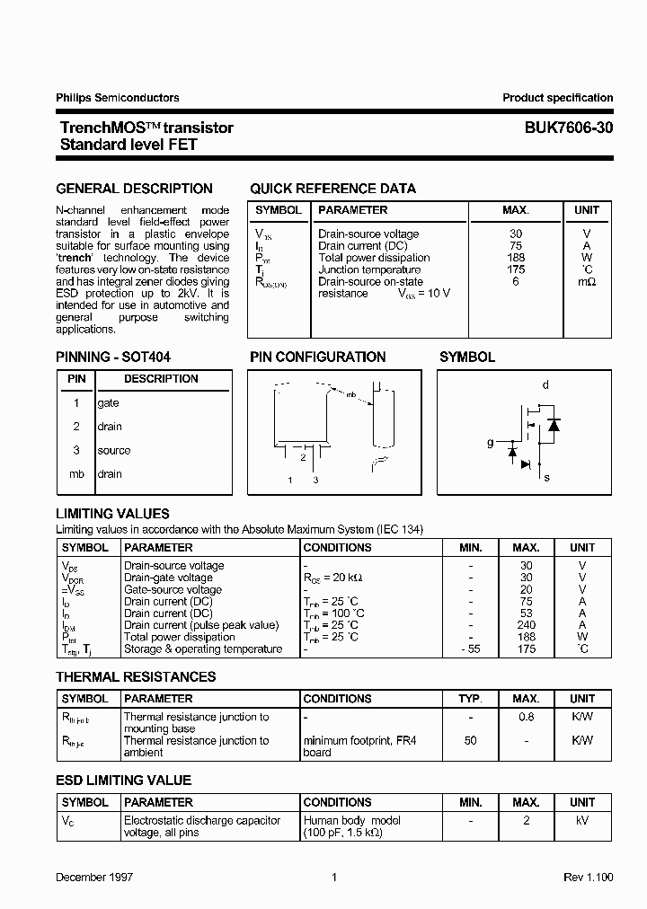 BUK7606-30_1221954.PDF Datasheet