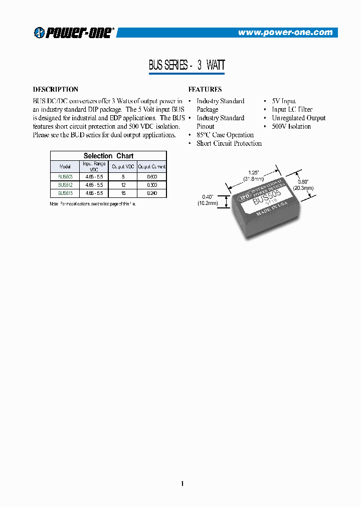 BUS515_1222237.PDF Datasheet