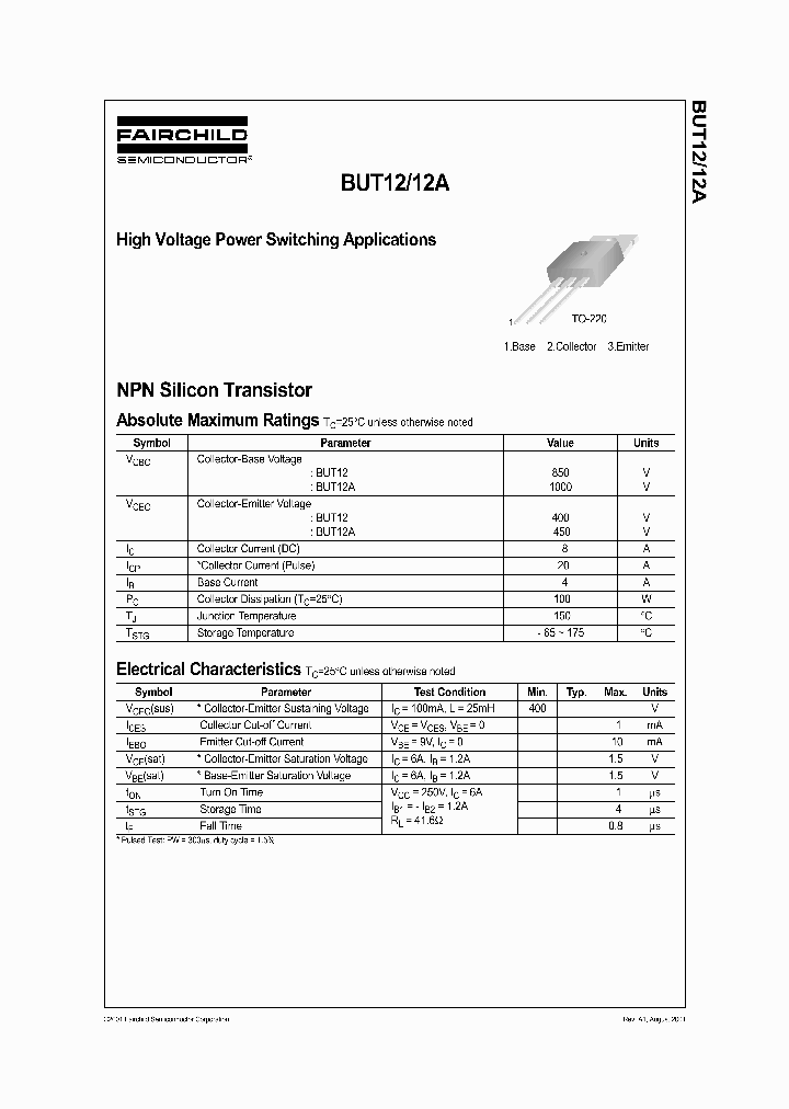 BUT12A_1173709.PDF Datasheet