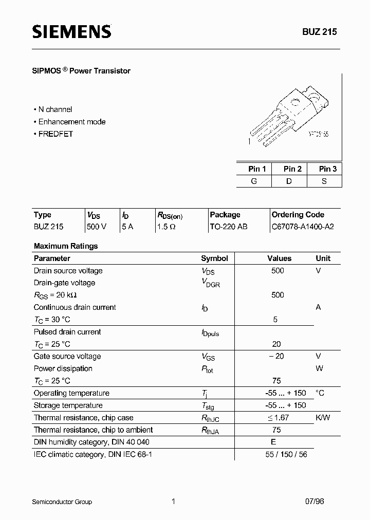 C67078-A1400-A2_1070214.PDF Datasheet