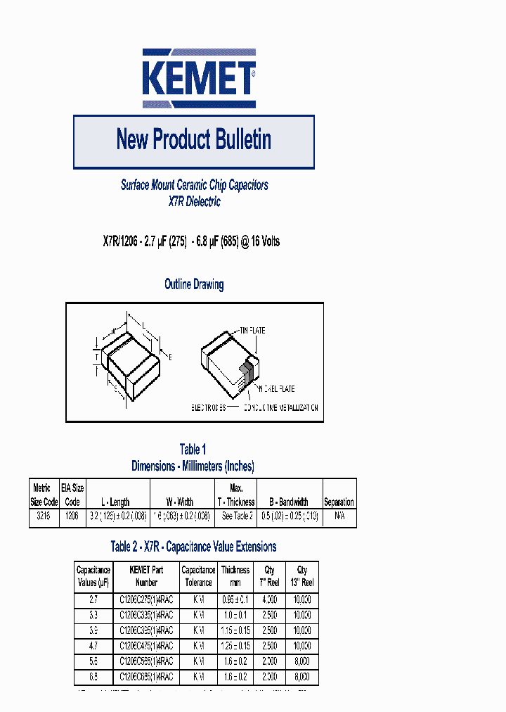 C1206C685M4RAC_1223131.PDF Datasheet