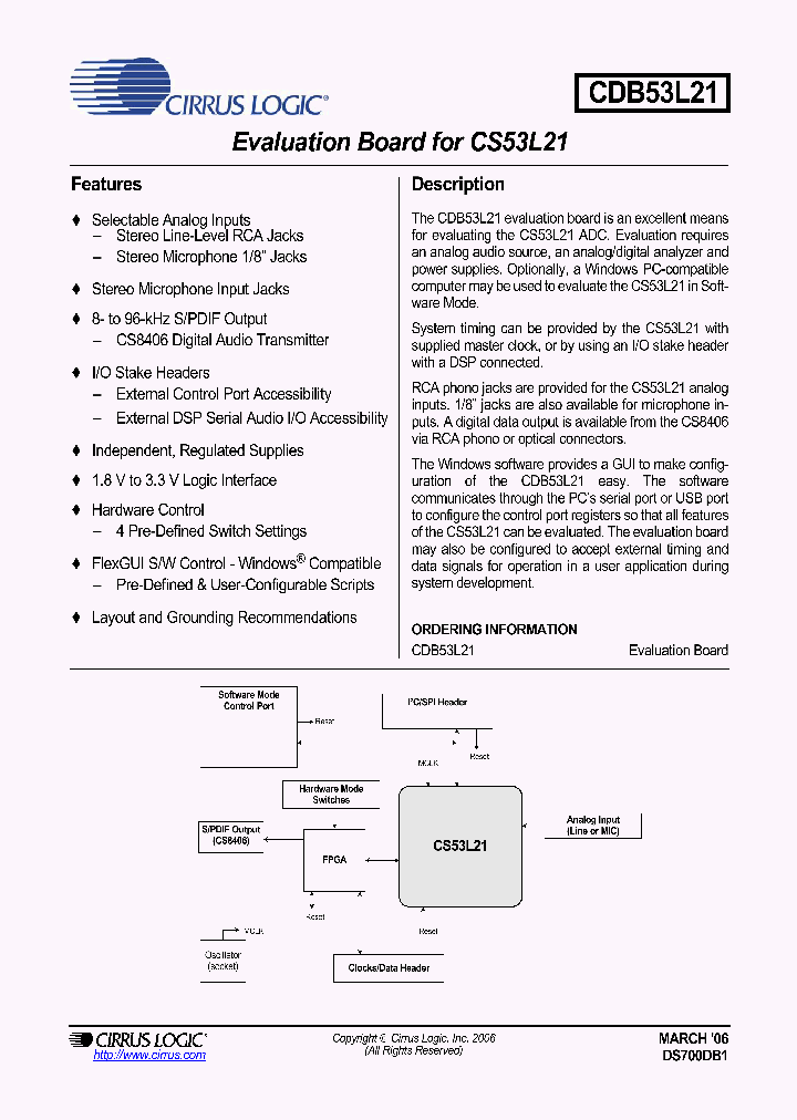 CDB53L21_1225145.PDF Datasheet