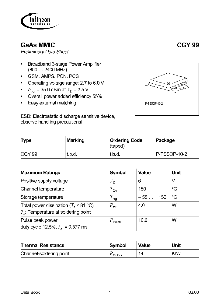 CGY99_1226083.PDF Datasheet