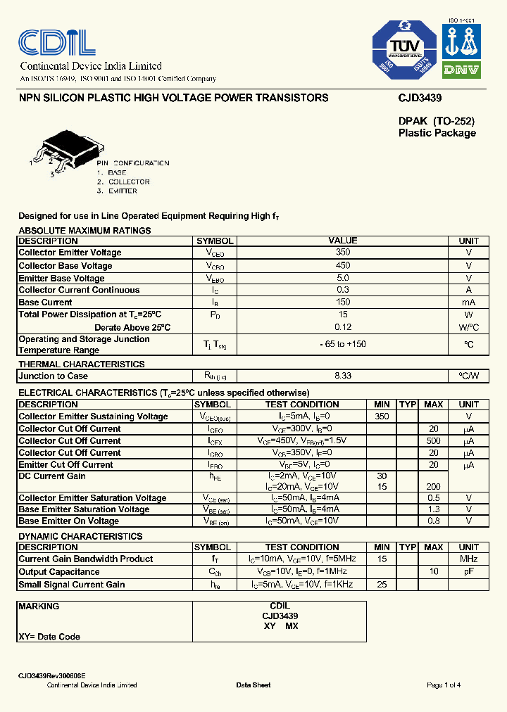 CJD3439_1226321.PDF Datasheet