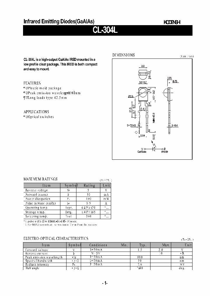 CL-304L_1226368.PDF Datasheet