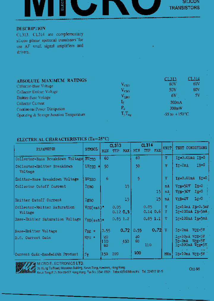 CL314_1226369.PDF Datasheet