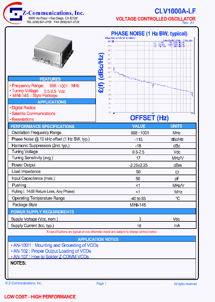 CLV1000A-LF_1226593.PDF Datasheet