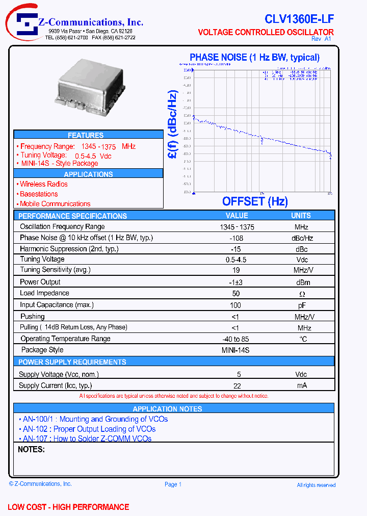 CLV1360E-LF_1226624.PDF Datasheet