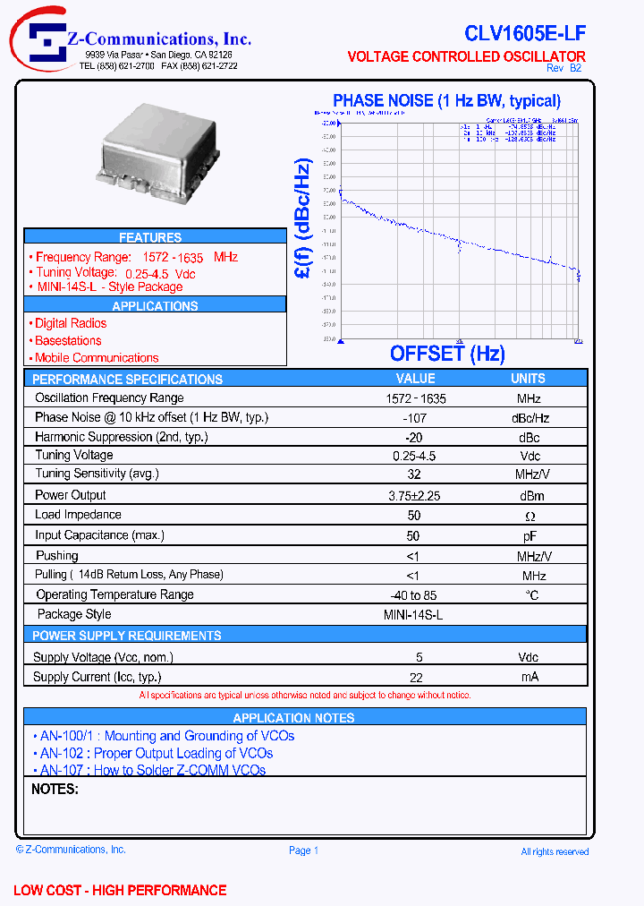 CLV1605E-LF_1226643.PDF Datasheet