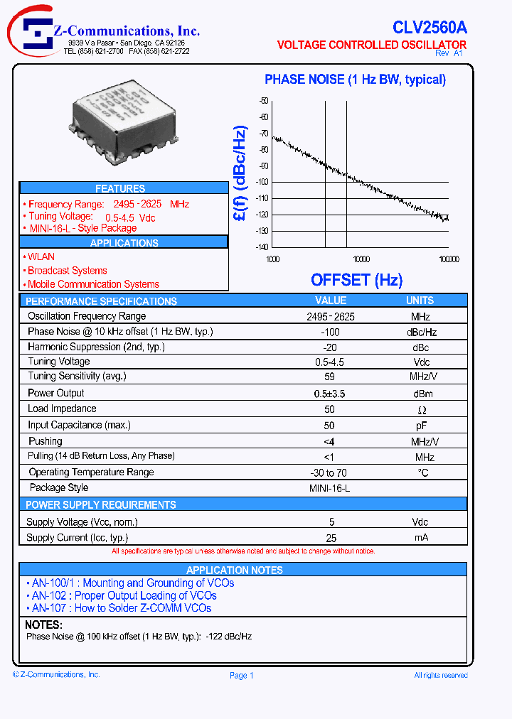 CLV2560A_1226647.PDF Datasheet