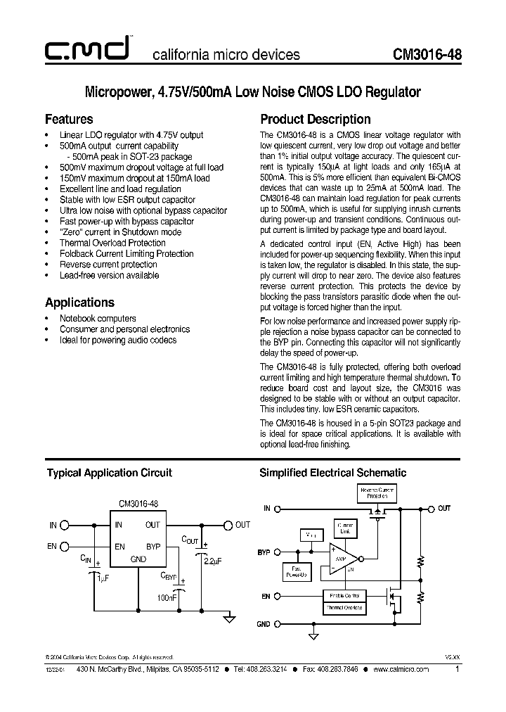 CM3016-48ST_1226884.PDF Datasheet