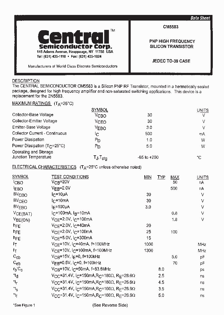 CM5583_1227003.PDF Datasheet