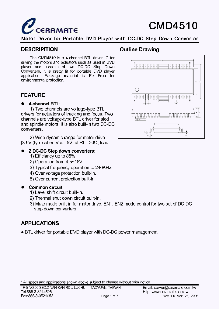 CMD4510_1227212.PDF Datasheet