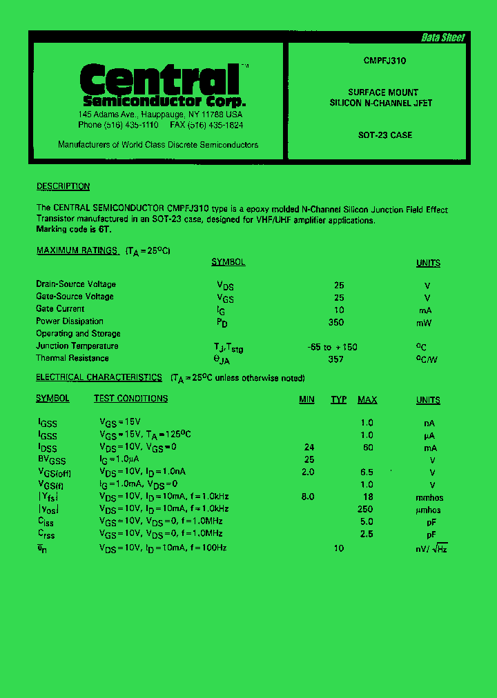 CMPFJ310_1227387.PDF Datasheet