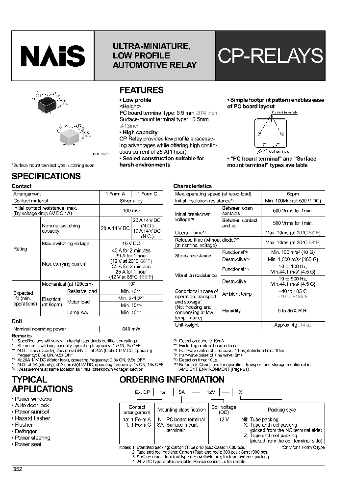 CP1SA-12V-Z_1227880.PDF Datasheet