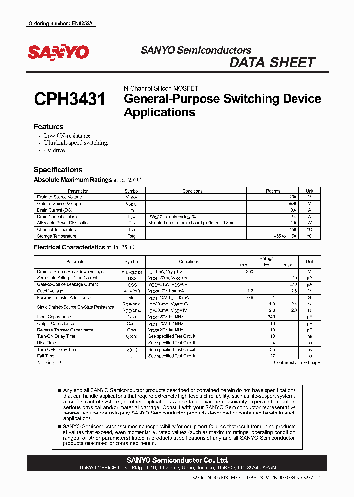 CPH3431_1090275.PDF Datasheet