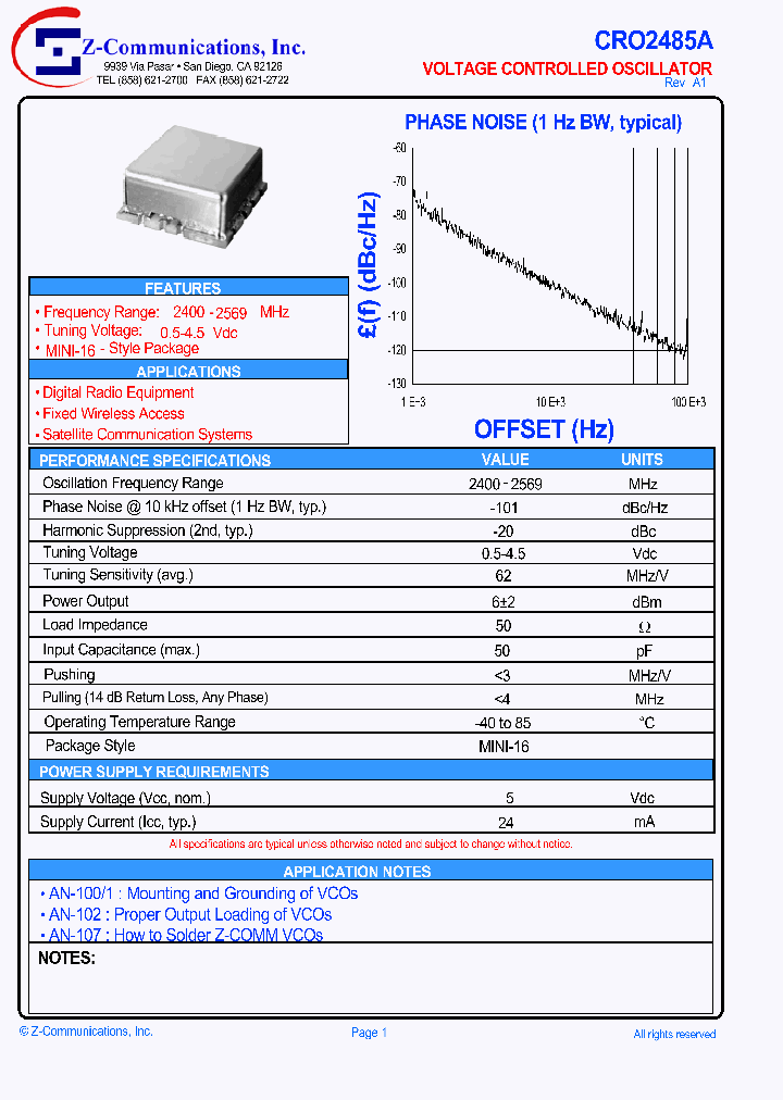 CRO2485A_1228425.PDF Datasheet