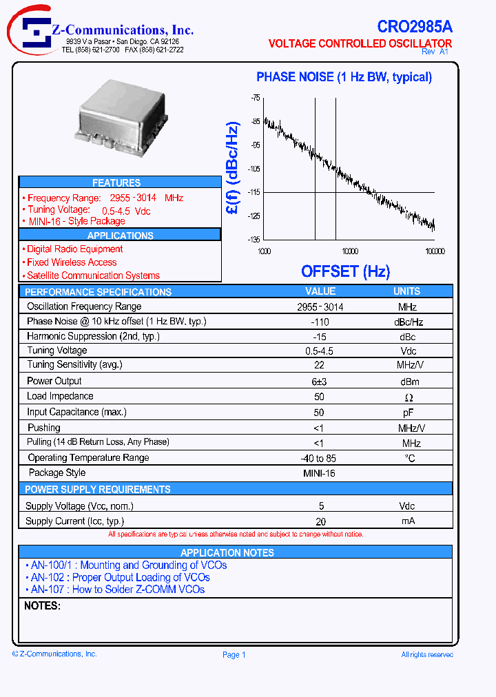 CRO2985A_1228459.PDF Datasheet