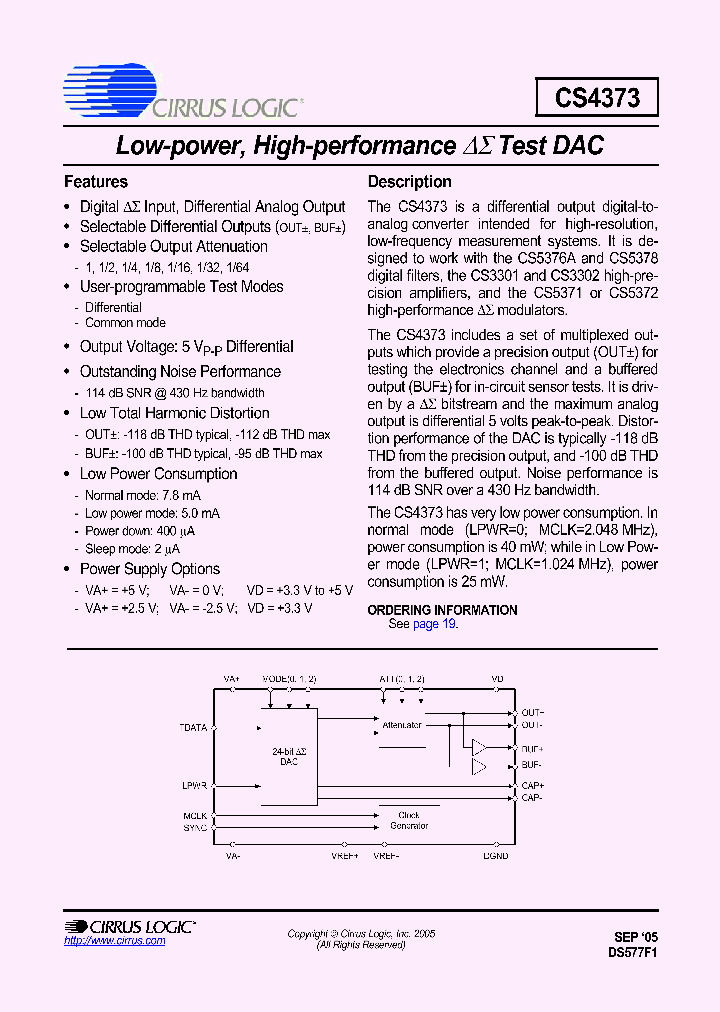CS4373-IS_1228702.PDF Datasheet
