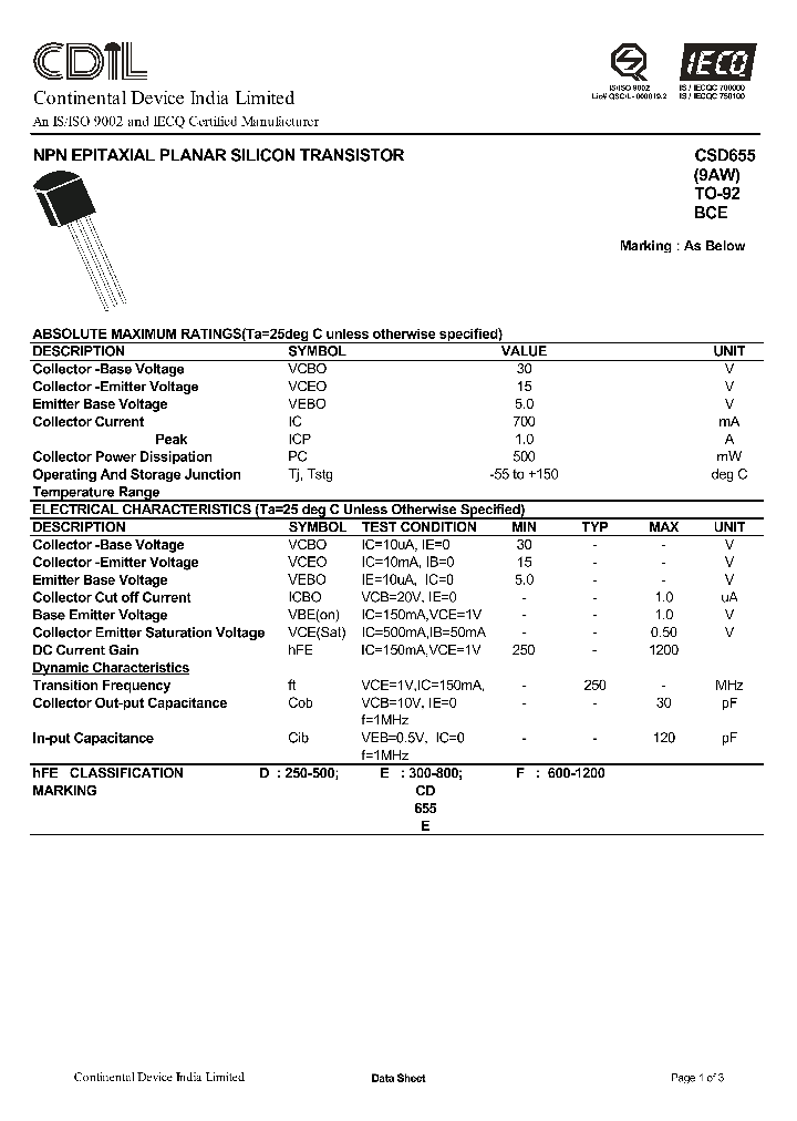 CSD655_1173237.PDF Datasheet