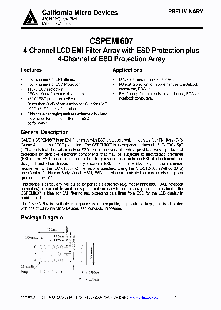 CSPEMI607_1229134.PDF Datasheet