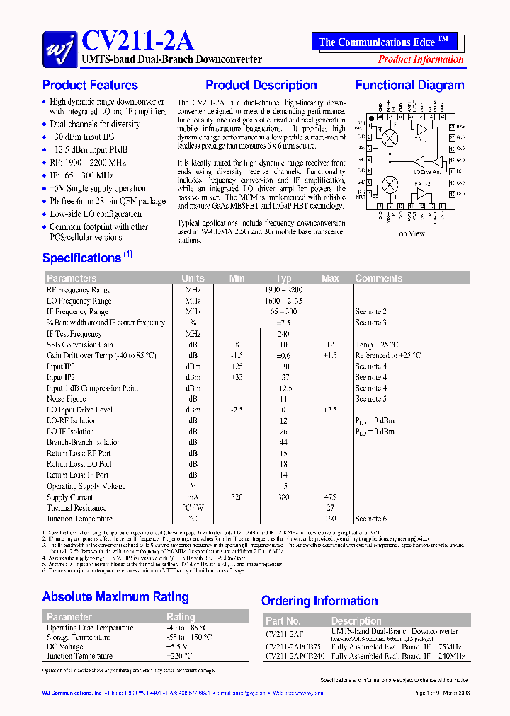 CV211-2A_1173627.PDF Datasheet
