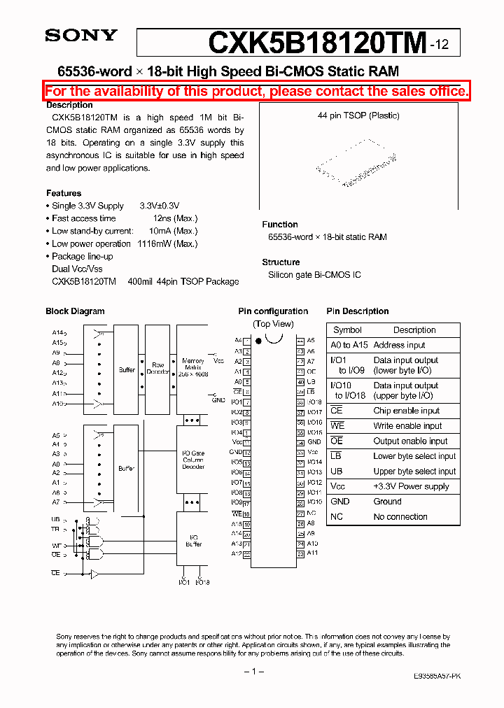CXK5B18120TM-_1144970.PDF Datasheet
