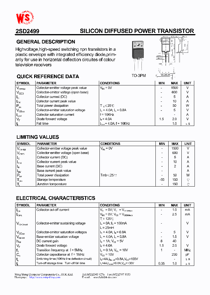 D2499_1231063.PDF Datasheet