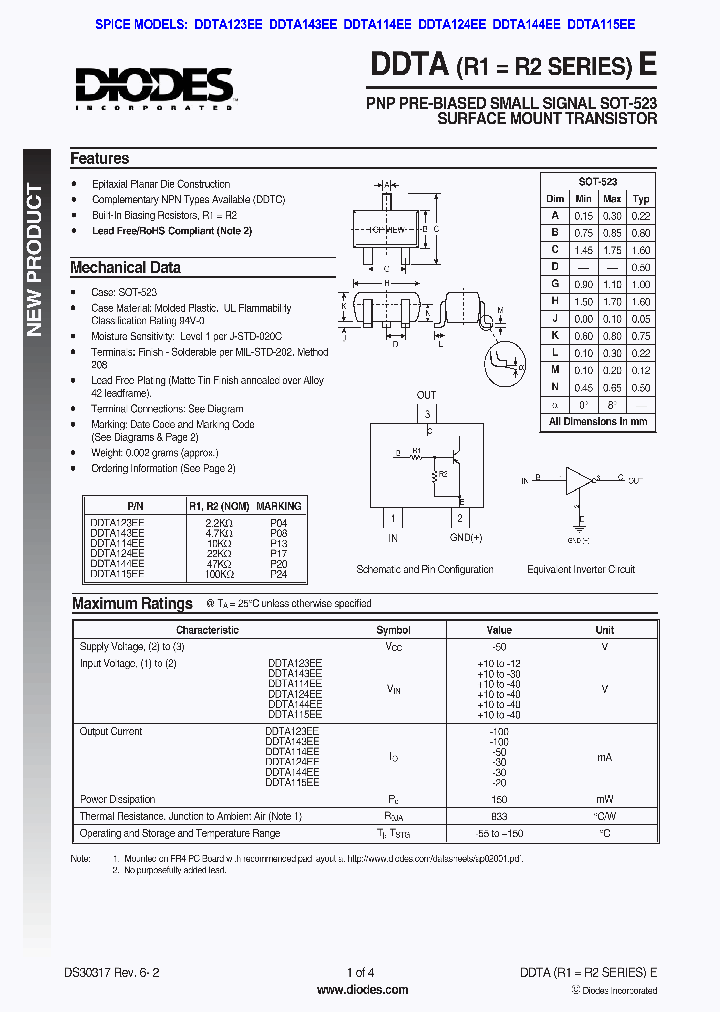 DDTA123EE1_1117612.PDF Datasheet