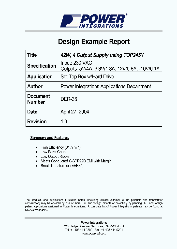 DER-36_1085609.PDF Datasheet