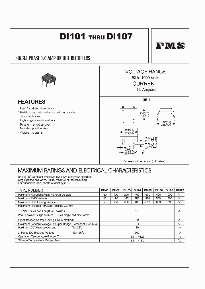 DI104_1128885.PDF Datasheet Download --- IC-ON-LINE