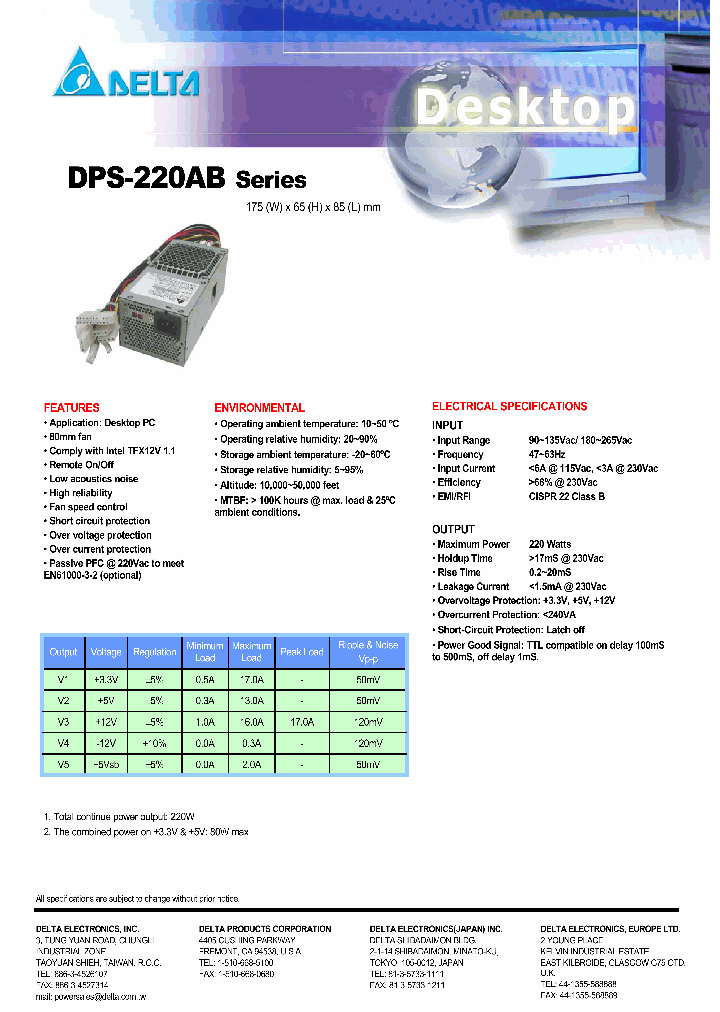 DPS-220AB_1233698.PDF Datasheet