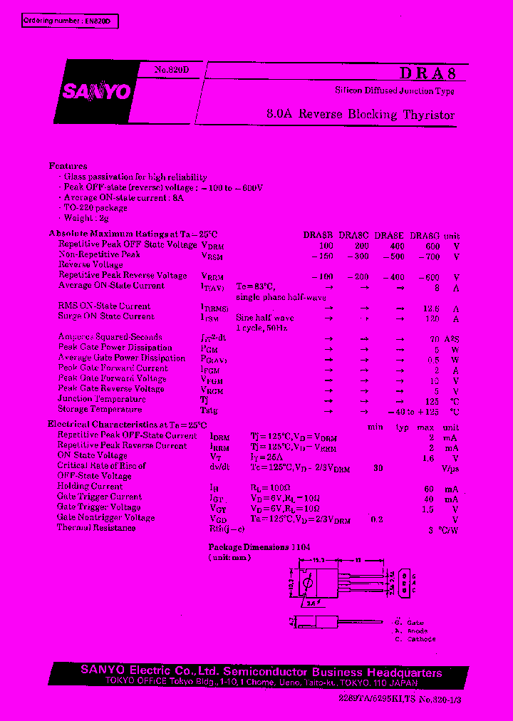 DRA8_1233772.PDF Datasheet