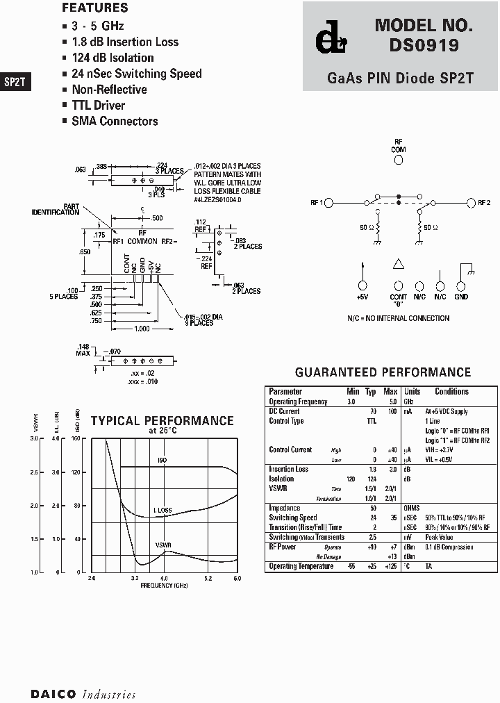 DS0919_1233846.PDF Datasheet Download --- IC-ON-LINE