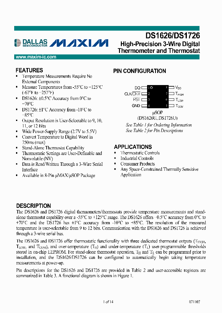 DS1726_1234024.PDF Datasheet